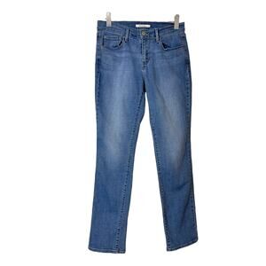 Levi's 505 Straight Leg Jeans Classic Denim Medium Blue Women’s Size 6 28X32